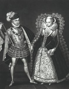 Portrait of Mary Queen of Scots and Henry Stewart, Lord Darnley by English School