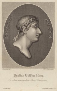 Portrait of Ovid by English School