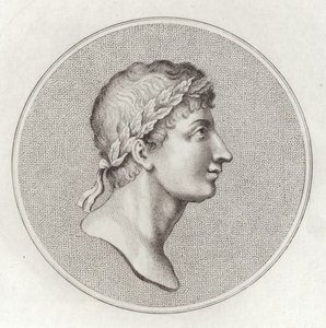 Portrait of Ovid by English School
