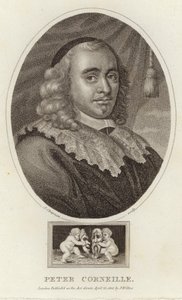 Portrait of Pierre Corneille by English School