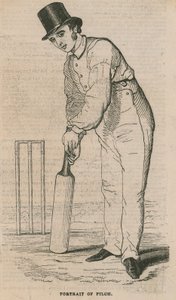 Portrait of Pilch by English School