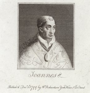 Portrait of Pope John VIII