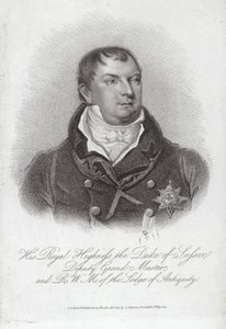 Portrait of Prince Augustus Frederick, Duke of Sussex by English School