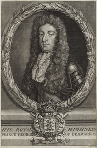 Portrait of Prince George of Denmark by English School