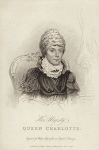 Portrait of Queen Charlotte by English School