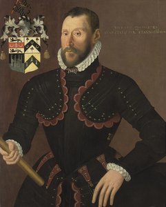 Portrait of Richard Goodricke, aged 50 by English School