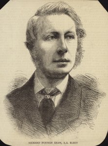 Portrait of Richard Norman Shaw by English School