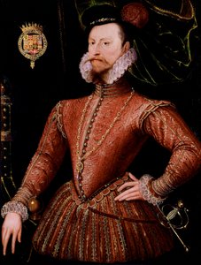 Portrait of Robert Dudley, Earl of Leicester (1532-1588) by English School