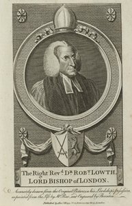 Portrait of Robert Lowth by English School
