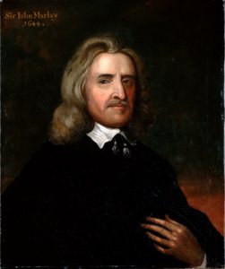 Portrait of Sir John Marlay, 1644 by English School