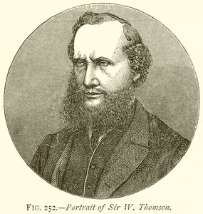 Portrait of Sir W. Thomson by English School