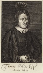 Portrait of Thomas May by English School