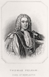 Portrait of Thomas Pelham, Duke of Newcastle