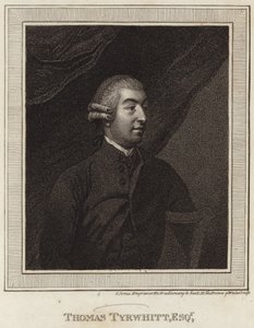 Portrait of Thomas Tyrwhitt by English School