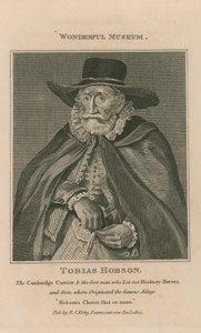 Portrait of Tobias Hobson by English School