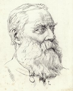 Portrait of Walter Skeat by English School