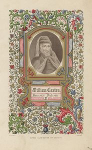 Portrait of William Caxton by English School