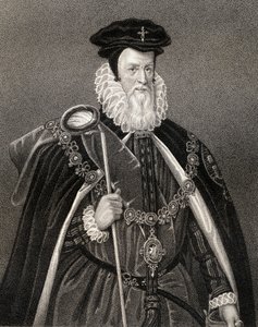 Portrait of William Cecil, Lord Burghley, from 