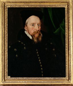Portrait of William Cecil, 1st Baron Burghley by English School
