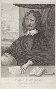Portrait of William Lilly by English School