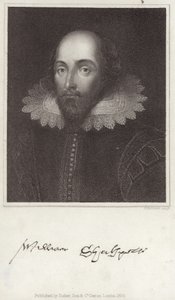 Portrait of William Shakespeare by English School