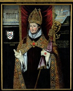Portrait of William of Wykeham (1325-1404)