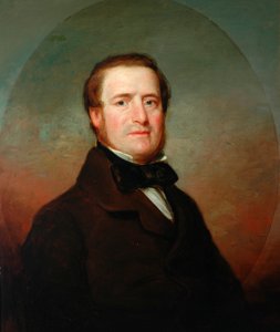 Portrait of a Man (possibly a member of the Butterfield family) by English School