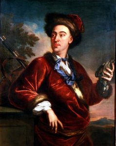 Portrait of a Gentleman Holding a Dead Bird