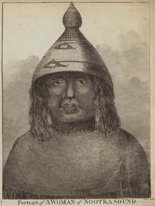 Portrait of a woman of Nootka Sound