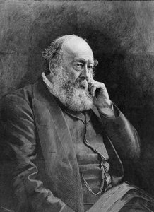 Portrait of the Marquess of Salisbury (1830-1903) 1892 by English School