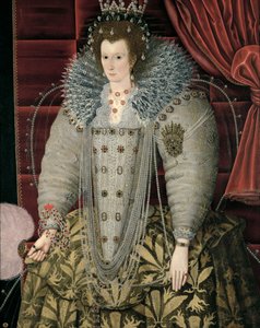 Portrait Thought to be of Queen Elizabeth I Hanging in the Great Hall