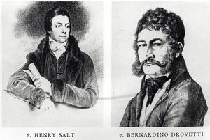 Portraits of Henry Salt and Bernardino Drovetti by English School