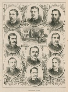 Portraits of the 1877 Cambridge Crew