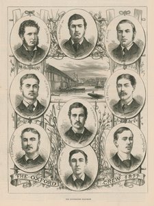 Portraits of the 1877 Oxford Crew