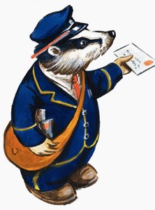 Postman Badger by English School