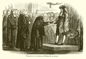 Presentation of an Address to William III at Oxford
