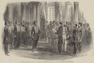 Presentation of the Address from the Irish Nation to the Sultan at Constantinople by English School
