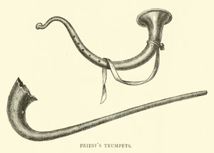 Priests trumpets by English School