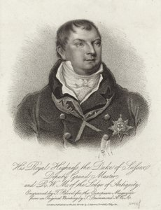 Prince Augustus Frederick, Duke of Sussex by English School