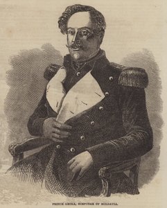 Prince Ghika, Hospodar of Moldavia by English School