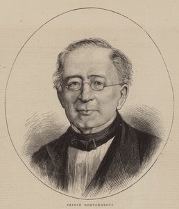 Prince Gortchakoff by English School