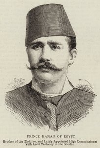 Prince Hassan of Egypt by English School
