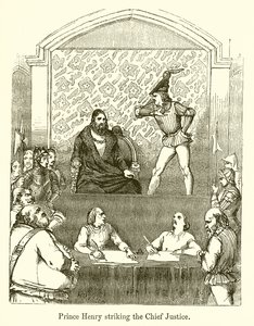 Prince Henry Striking the Chief Justice