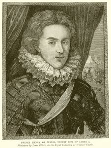 Prince Henry of Wales, Eldest Son of James I by English School