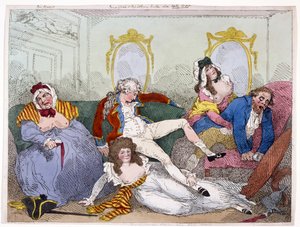 Prince Regent in a Debauched State