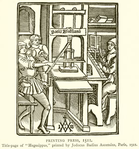 Printing Press, 1511