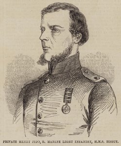 Private Henry Fido, Royal Marine Light Infantry, HMS Hogue by English School