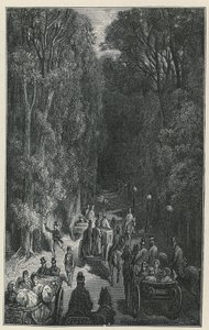 Procession at Holland House, Middlesex by English School