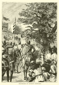 Procession of Knights Templars
