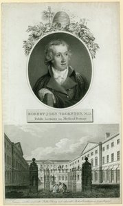 Professor John Thornton, Public Lecturer on Medical Botany by English School